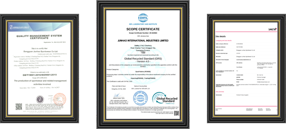 Certification