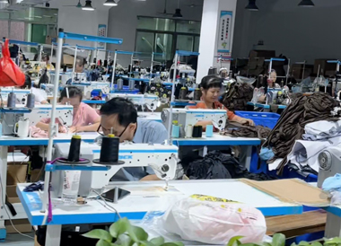 a corner of the factory