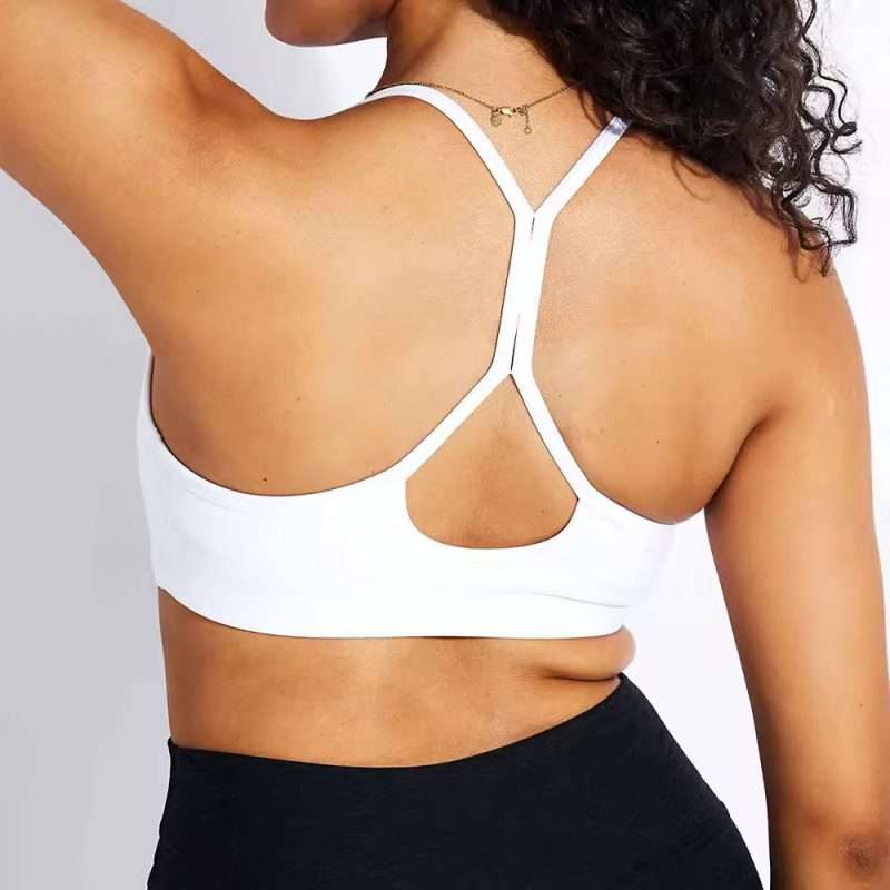 Custom Quick Dry Yoga Bra 2025: Y Back Design for Women's Workout & Gym