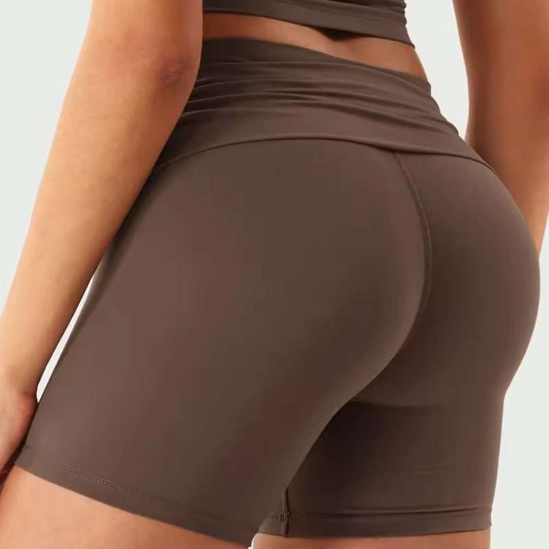 Custom Butt Lifting Yoga Shorts 2025: High-Waist OEM Workout & Running Shorts