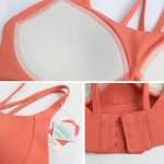 Custom Logo Womens Yoga Bra 2025: Cross Back, Fixed Cup, Shockproof Design