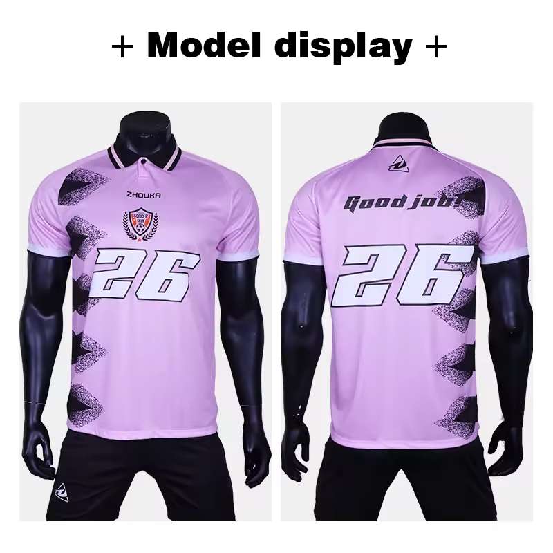 Custom Football Soccer Jersey 2025: Lightweight Polyester & Sublimation Printed Team Uniform