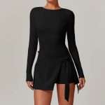 Custom Tennis Golf Dress 2026: Quick-Dry Long Sleeve Workout Outfit for Women