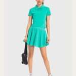 Custom Logo Womens Tennis Outfit 2025: 2-Piece Quick Dry Breathable Set