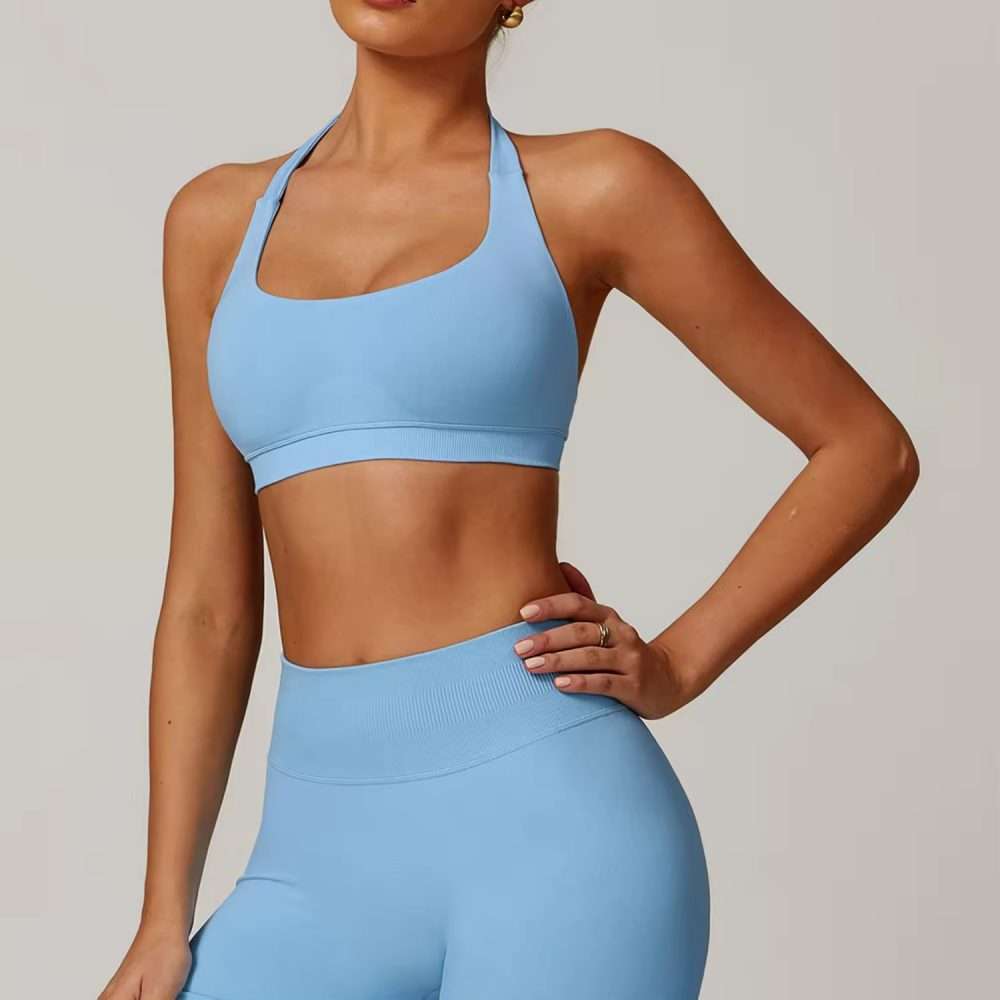 Custom Quick Dry Yoga Set 2025 | Nylon Spandex Sports Bra & Shorts | Factory Direct