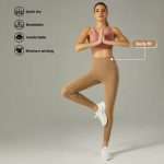 Ribbed 4-Way Stretch Sports Bra 2025: Cross Back Design for Ultimate Gym Performance