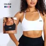 Custom Quick Dry Yoga Bra 2025: Y Back Design for Women's Workout & Gym
