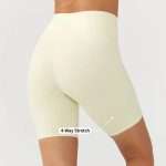OEM Custom MIQI Activewear Shorts 2025: High Waist Yoga & Running Shorts