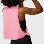 Custom Logo Yoga Tank Top 2025: Breathable Loose Cropped Running Top for Women