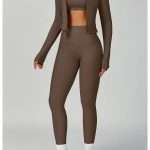 Custom 5 Piece Women Gym Set 2025 | OEM Seamless Fitness Activewear Set
