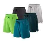 Custom Logo Mens 5 Inch Shorts 2025 - Quick Dry & Fitted Athletic Shorts