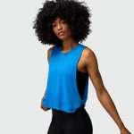 Custom Logo Yoga Tank Top 2025: Breathable Loose Cropped Running Top for Women