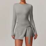 Custom Tennis Golf Dress 2026: Quick-Dry Long Sleeve Workout Outfit for Women