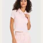 Custom Logo Womens Tennis Outfit 2025: 2-Piece Quick Dry Breathable Set