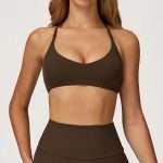 Custom OEM Women Workout Set 2025: Long Sleeve Top, Sports Bra & High Waist Leggings