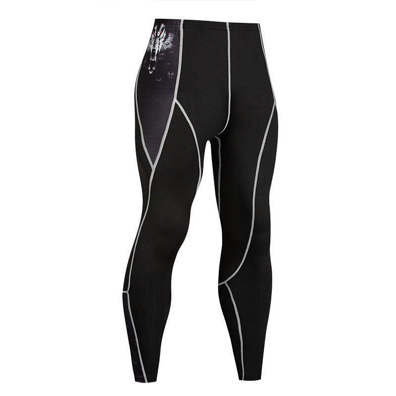 custom mens contrast seam compression leggings