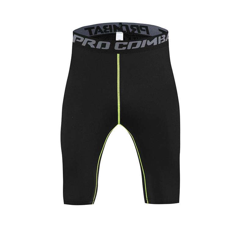 custom mens high rebound compression shorts
