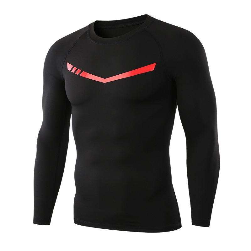 custom mens performance compression long sleeve top